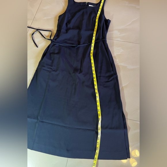 Ministry of Supply Black Swift Sheath Dress Size S Light Airy Remova Waist Tie - Picture 5 of 16